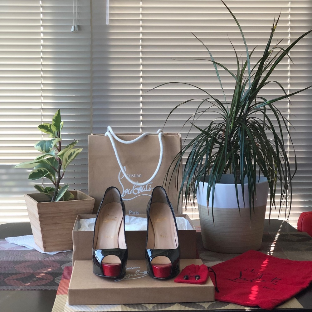CHRISTIAN LOUBOUTIN Hyper Prive 120 Patent…